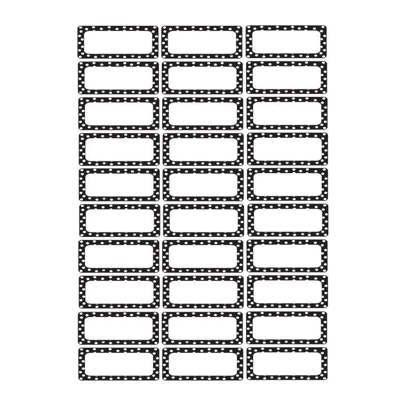 DIE CUT MAGNETS B-W DOTS