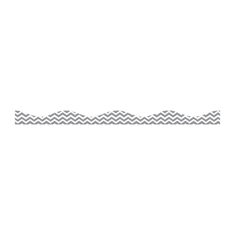 BIG MAGNETIC BORDER GRAY CHEVRON