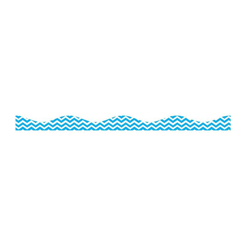 BIG MAGNETIC BORDER BLUE CHEVRON