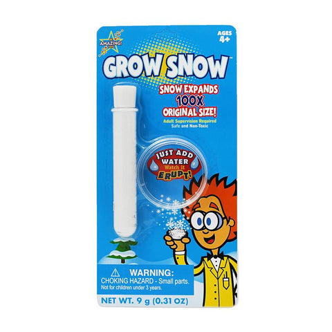 GROW SNOW BLISTER CARD
