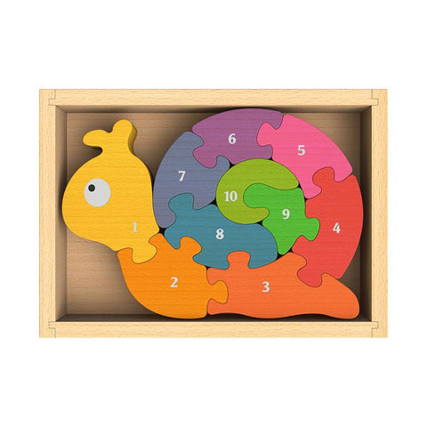 NUMBER SNAIL PUZZLE