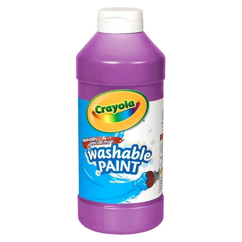 CRAYOLA WASHABLE PAINT 16OZ VIOLET