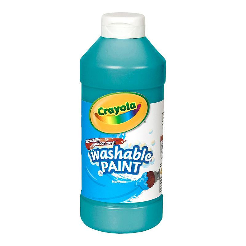 CRAYOLA WASHABLE 16OZ TURQUOISE