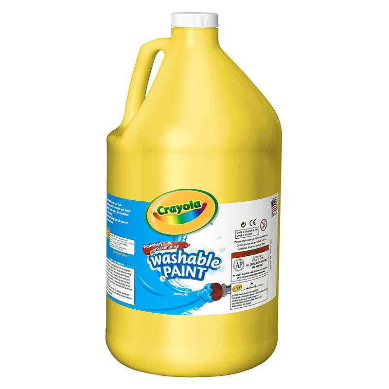 WASHABLE PAINT GALLON YELLOW