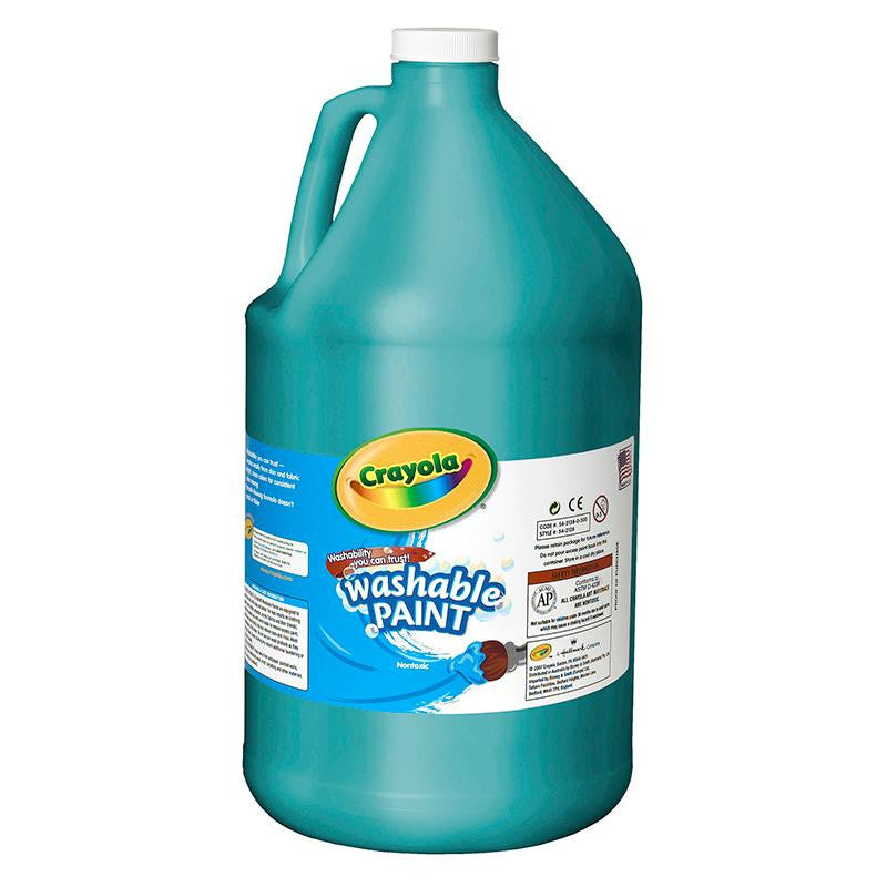 WASHABLE PAINT GALLON TURQUOISE