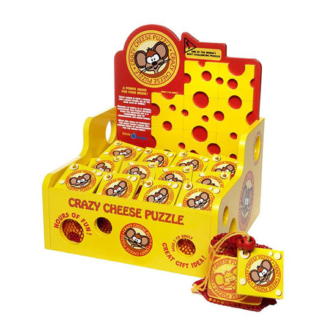 RACK POP CRAZY CHEESE DISPLAY WITH