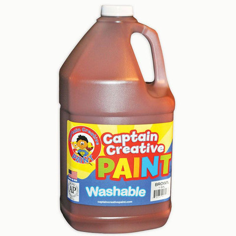 BROWN GALLON WASHABLE PAINT BY