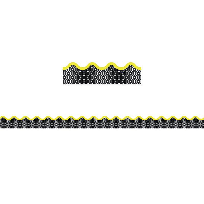HEXAGONS SCALLOPED BORDER GR PK-8