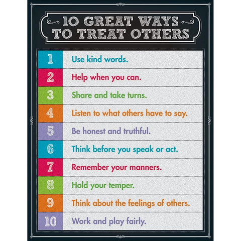 10 GREAT WAYS TO TREAT OTHERS