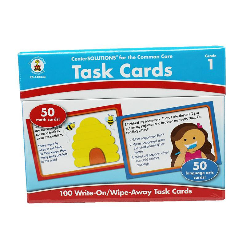 CENTER SOLUTIONS TASK CARDS GR 1