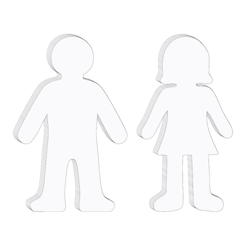 WHITEBOARD PEOPLE SHAPES 10-SET
