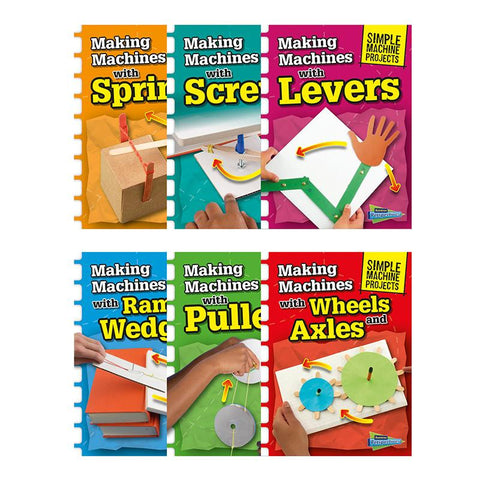 6 BOOK SETSIMPLE MACHINES PROJECTS