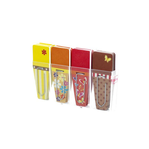 SPRING CLIP FLAGS YELLOW ORANGE RED