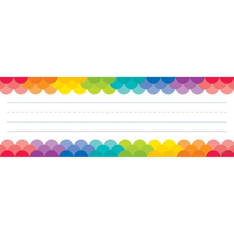 RAINBOW SCALLOPS NAME PLATES