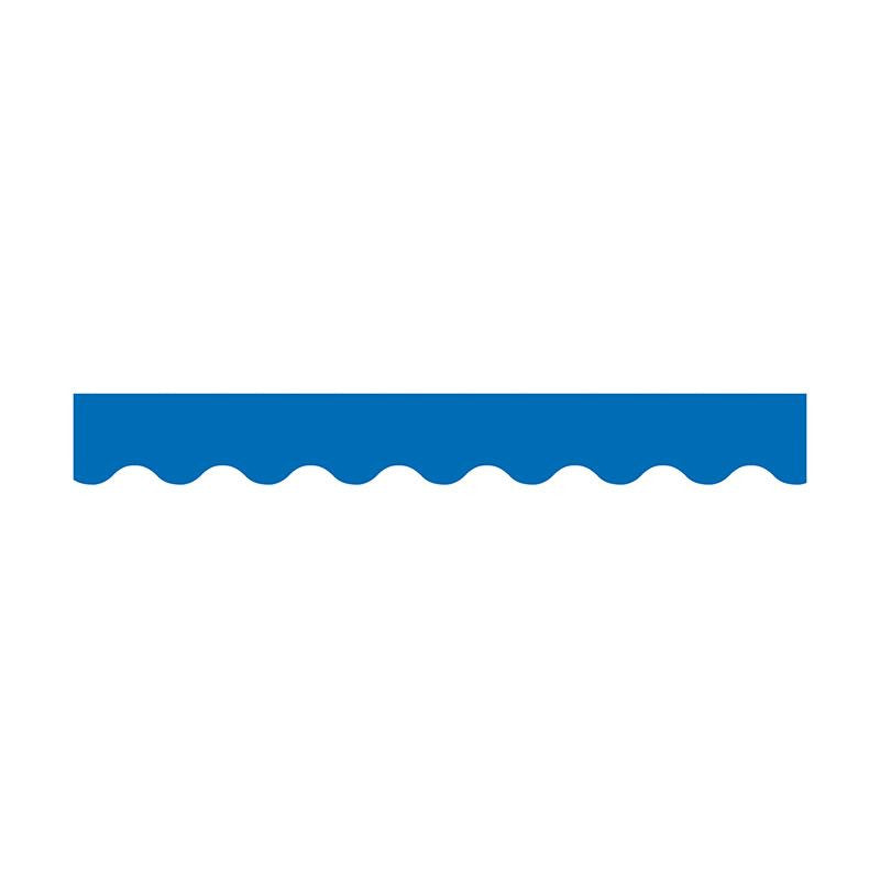 BLUE WAVY BORDERS