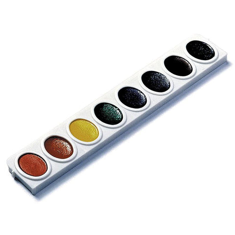 3 REFILL TRAYS OVAL PAN WATERCOLORS