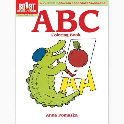 BOOST ABC COLORING BOOK GR PK-K
