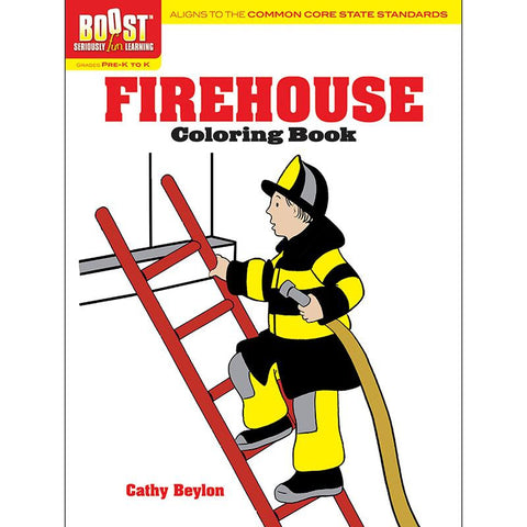 BOOST FIREHOUSE COLORING BOOK