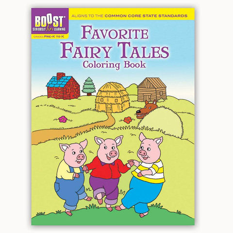 BOOST FAVORITE FAIRY TALES COLORING