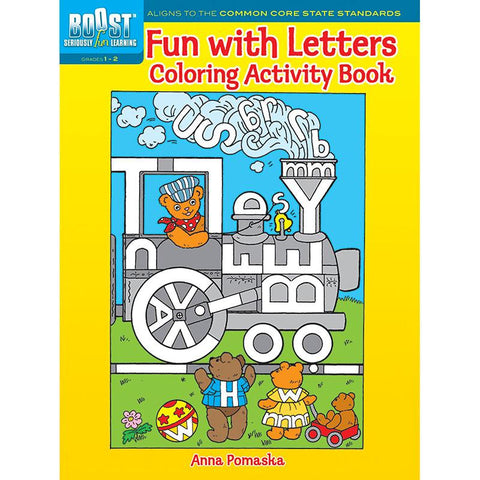 BOOST FUN WITH LETTERS COLORING