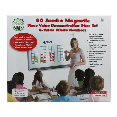 4-VALUE JUMBO MAGNETIC PLACE VALUE