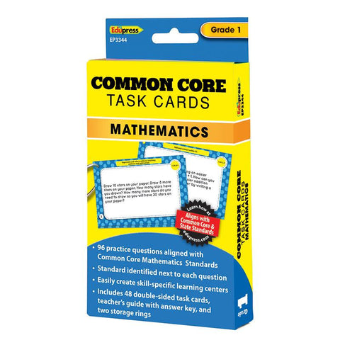 COMMON CORE MATH TASK CARDS GR 1