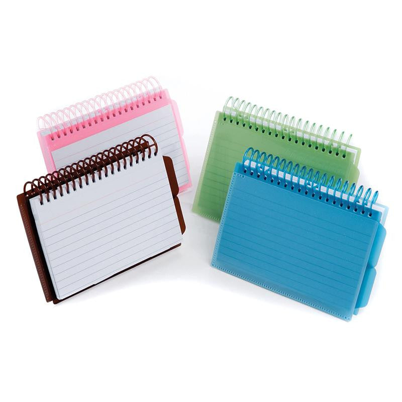 VIEW FRONT SPIRAL INDEX CARDS 4X6