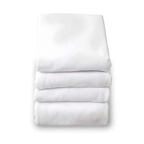 SAFEFIT WHITE ELASTIC FITTED SHEET