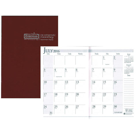 ACADEMIC MONTHLY PLANNER 14 MONTHS