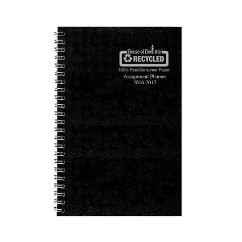 ACADEMIC WEEKLY ASSIGNMENT BOOK BLK
