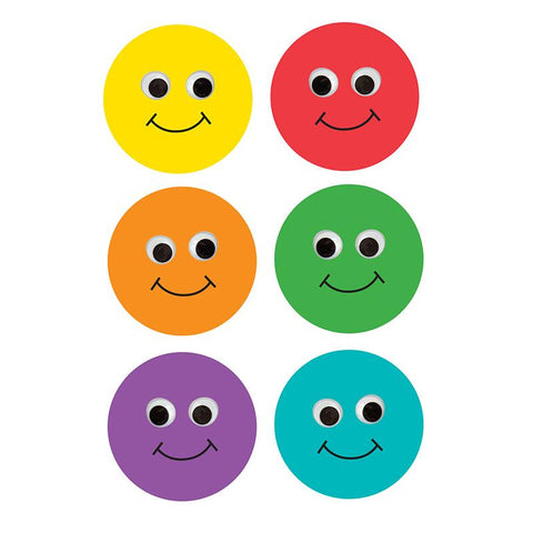 6IN SMILEY FACE CLASSROOM ACCENTS