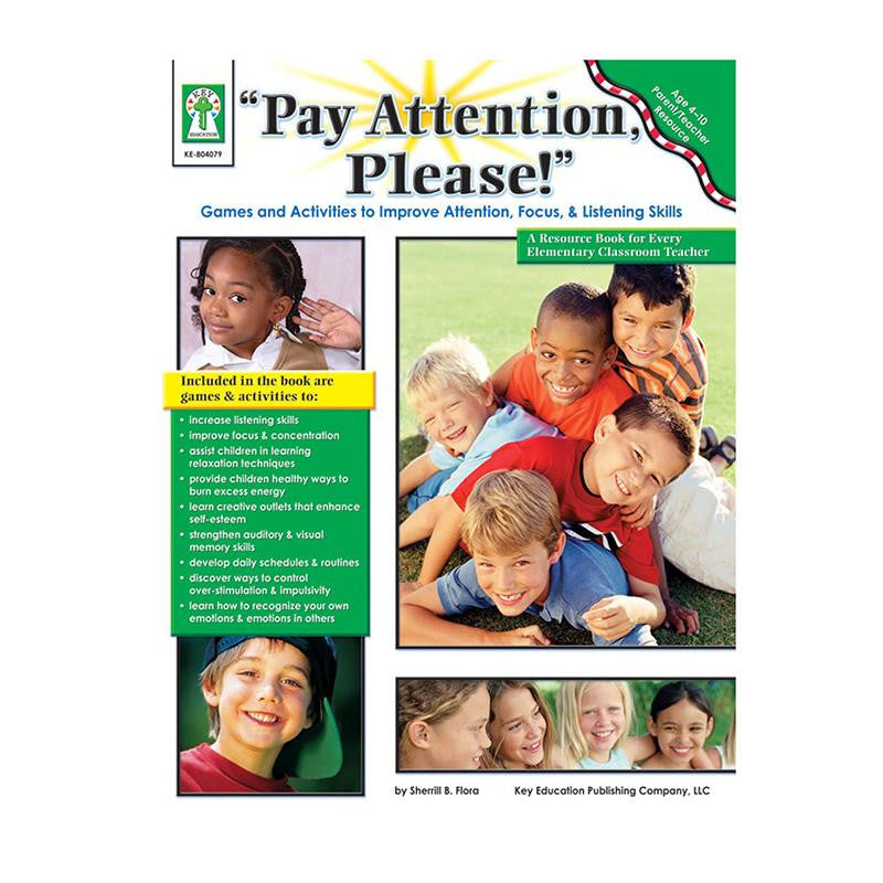 PAY ATTENTION PLEASE BOOK PARENT