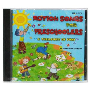 ACTION SONGS FOR PRESCHOOLERS CD