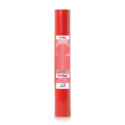CONTACT ADHESIVE ROLL RED 18X60FT