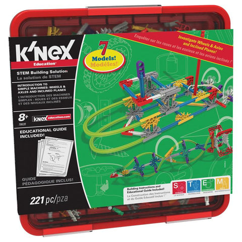 KNEX WHEELS & AXLES AND INCLINED