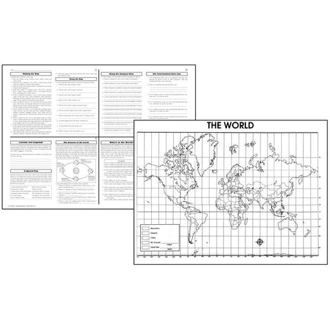 ACTIVITY POSTERS THE WORLD 30-SET