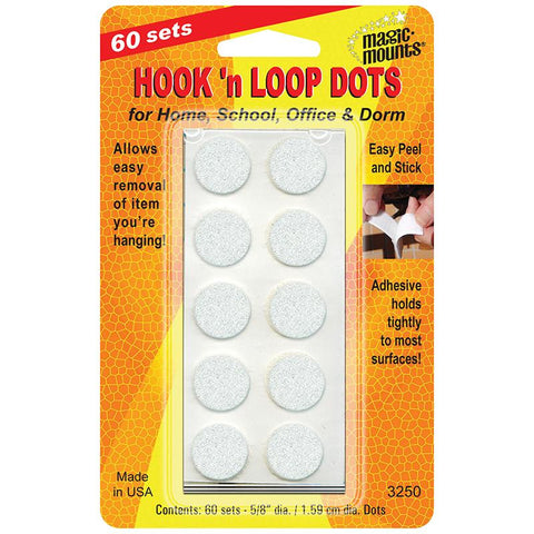 HOOK N LOOP 5-8 DOTS 60 STS