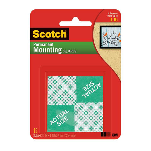 MOUNTING SQUARES 1 INCH 16 1IN