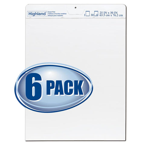 HIGHLAND EASEL PAD PACK OF 6