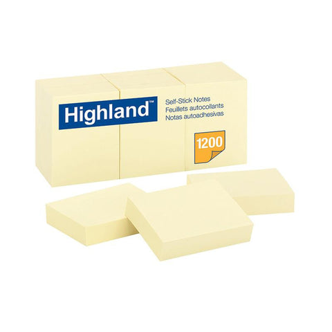 NOTES HIGHLAND YELLOW 1 1-2 X 2