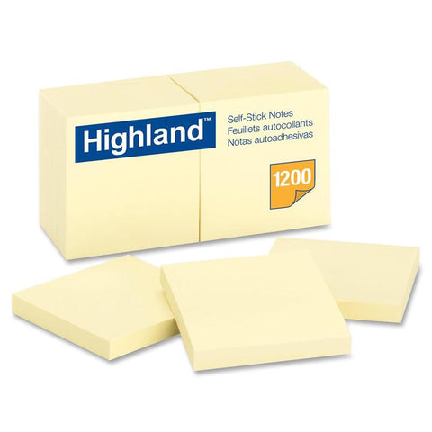 NOTES HIGHLAND YELLOW SOLD AS PK