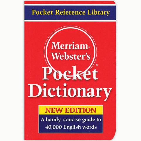 MERRIAM WEBSTERS POCKET DICTIONARY