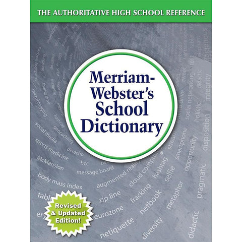 MERRIAM WEBSTERS SCHOOL DICTIONARY