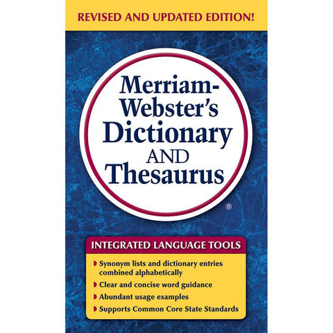 MERRIAM WEBSTERS DICTIONARY &