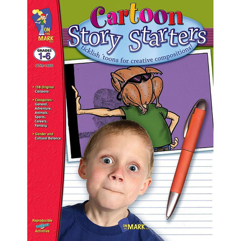 CARTOON STORY STARTERS GR 1-6