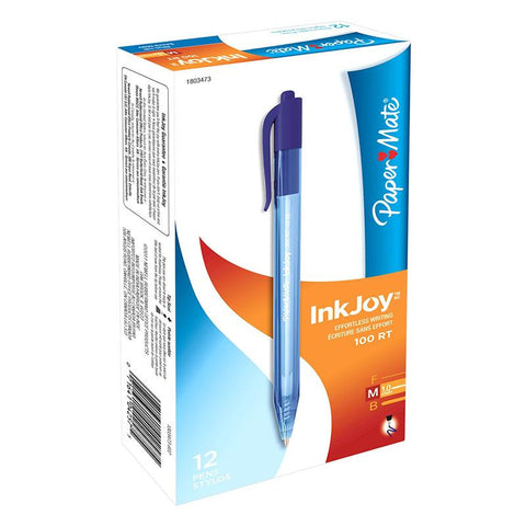 BLUE PAPER MATE INKJOY 100 RT 1.0