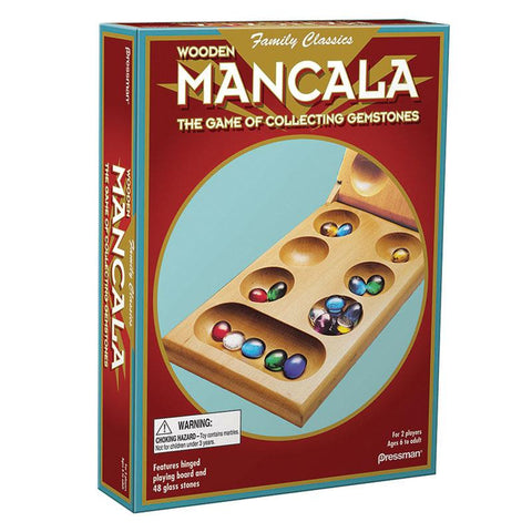 MANCALA AGES 6 TO ADULT 2 PLAYERS