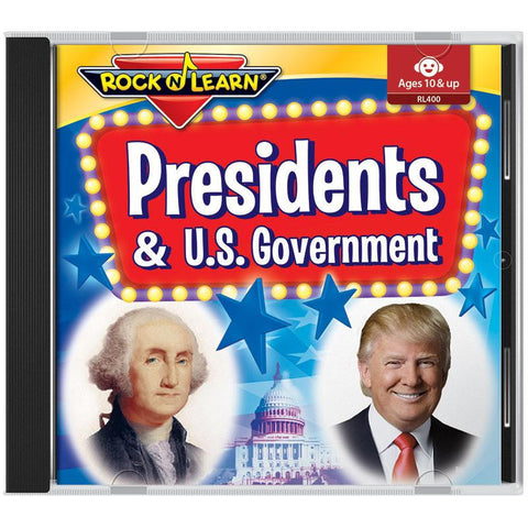PRESIDENTS-US GOV BOOK AND CD SET