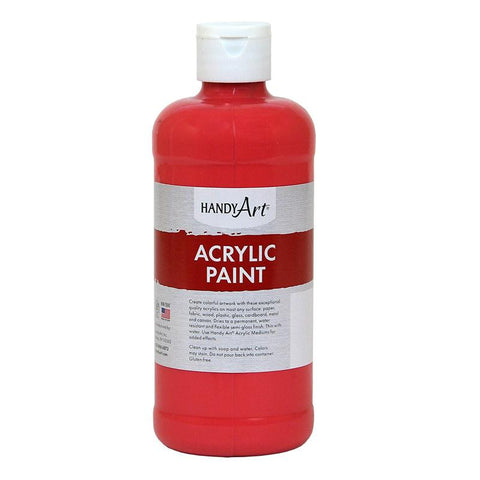 ACRYLIC PAINT 16 OZ PHTHALO RED