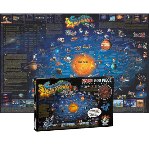 SOLAR SYSTEM MAP JIGSAW PUZZLE